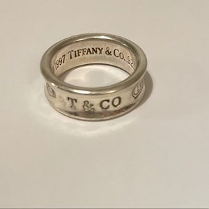 Vintage Tiffany & Co. Ring. 925 Silver, 1997, 100% authentic.